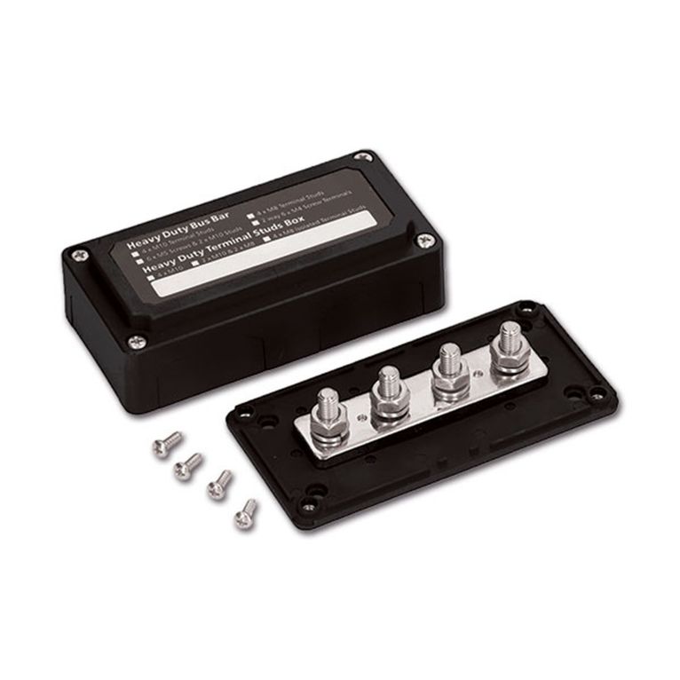 barra connessione m8 nera • 300 a / 48 v • blister