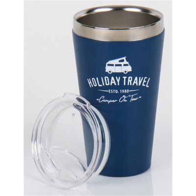 Bicchiere sottovuoto Holiday Travel 450 ml blu