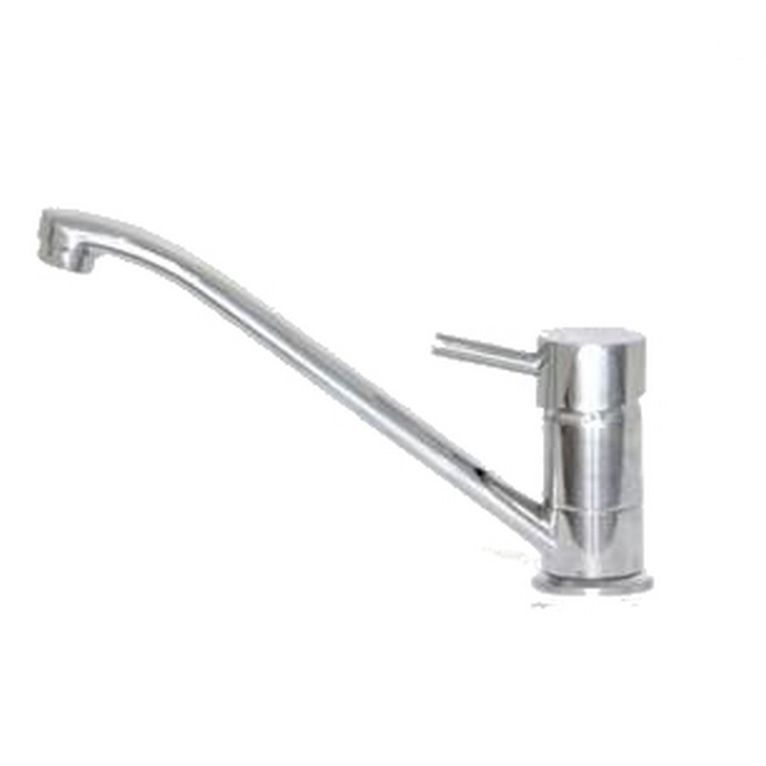 miscelatore monoleva a canna 22 cm
