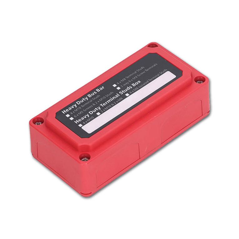 barra di connessione m8 rossa - 300 a / 48 v