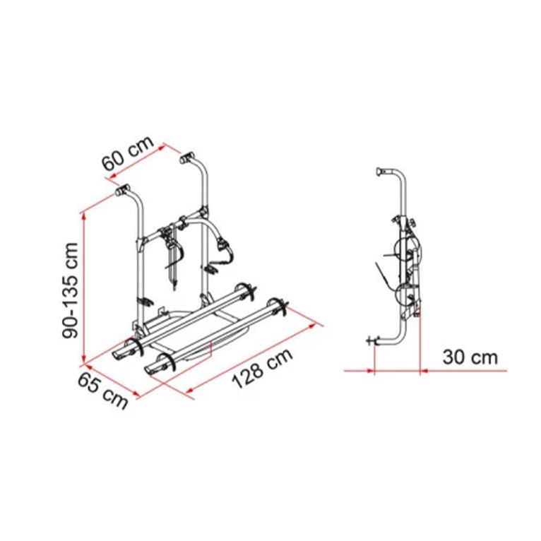 carry-bike pro hymer/dethleffs blue restyling