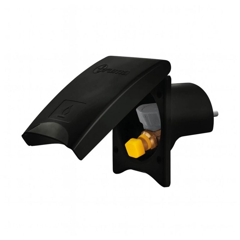 presa esterna gas truma nera 23292-03 ex 23291-03