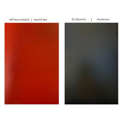 PANNELLO ROSSO NER ALU 2440X1220X12