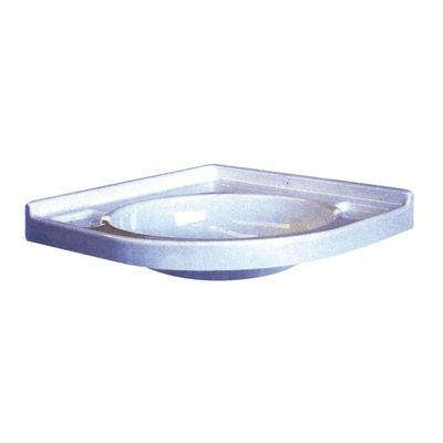 LAVANDINO BAGNO AD ANGOLO 418X418 MM.