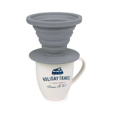 Filtro caffè in silicone pieghevole Ø 11,5 cm - Camp4