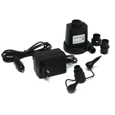 Pompa aria elettrica 12/230V con vari adattatori - Camp4