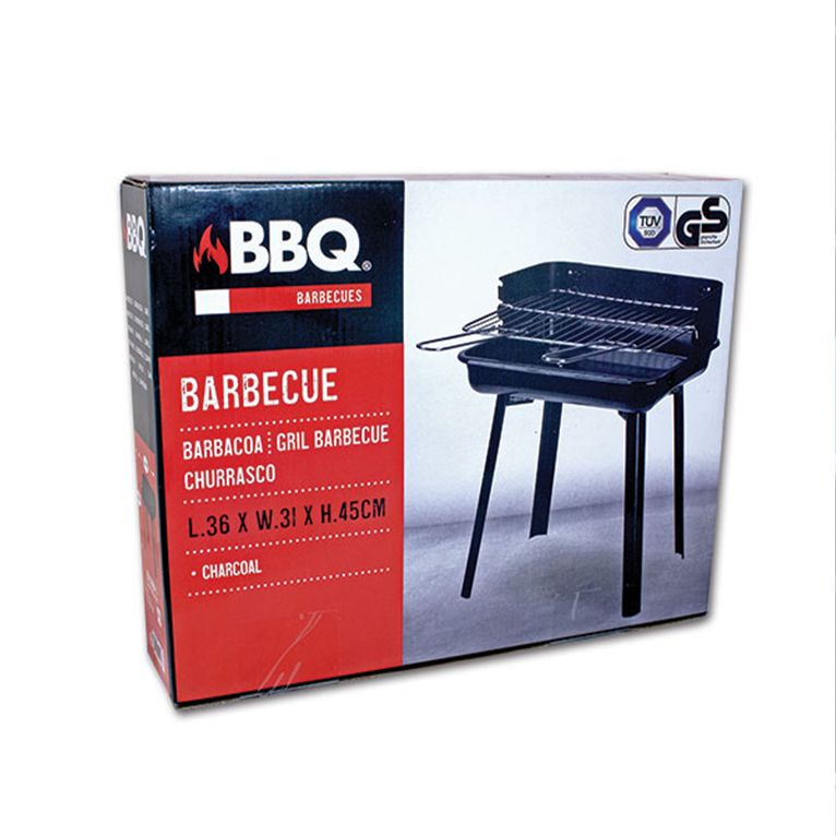 barbecue pieghevole - 36 x 31 x 45 cm