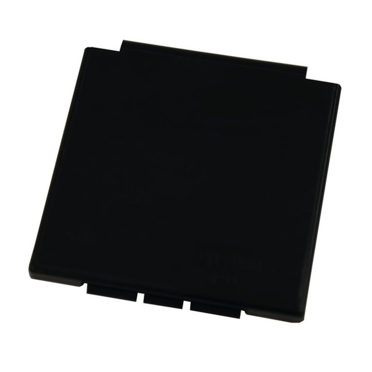 coperchio di ricambio nero quadrato per presa cee