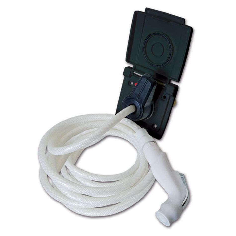 doccia-esterna-nera-attacco-tubi-rigidi-star-2-m