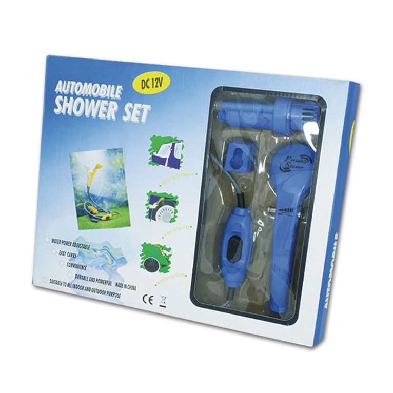 doccia campeggio con pompetta - 12 vdc