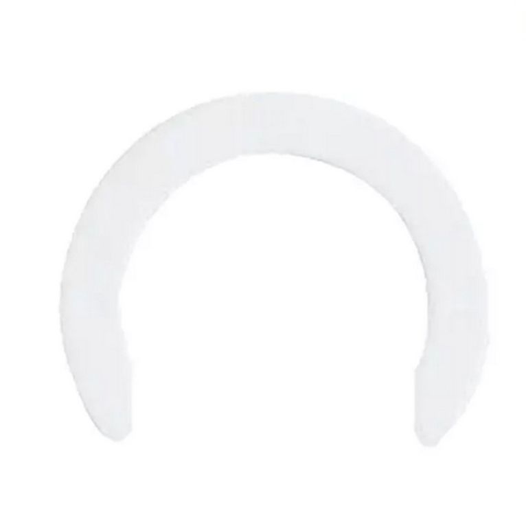 clip blocca pinz. bianca 22mm-100pz