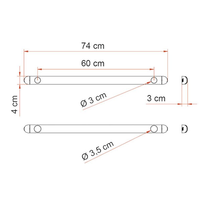 kit support bar - fiamma