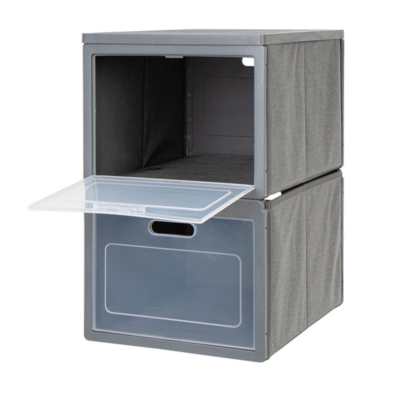 armadietto pieghevole box 2, 30x50x40 cm, 2 scomparti
