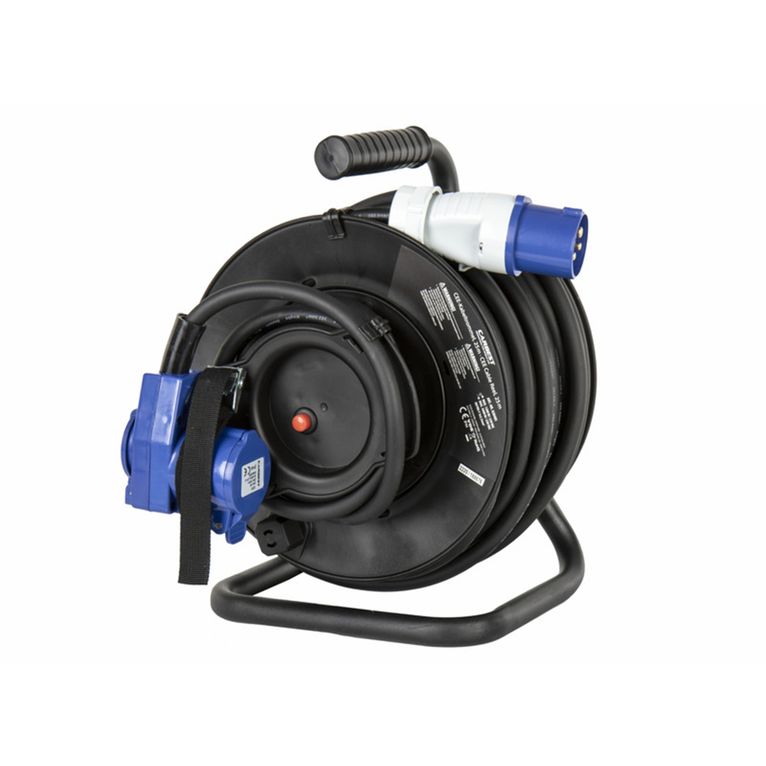 avvolgicavo cee h07rn-f 3g2,5 mm 25 m giunto angolare