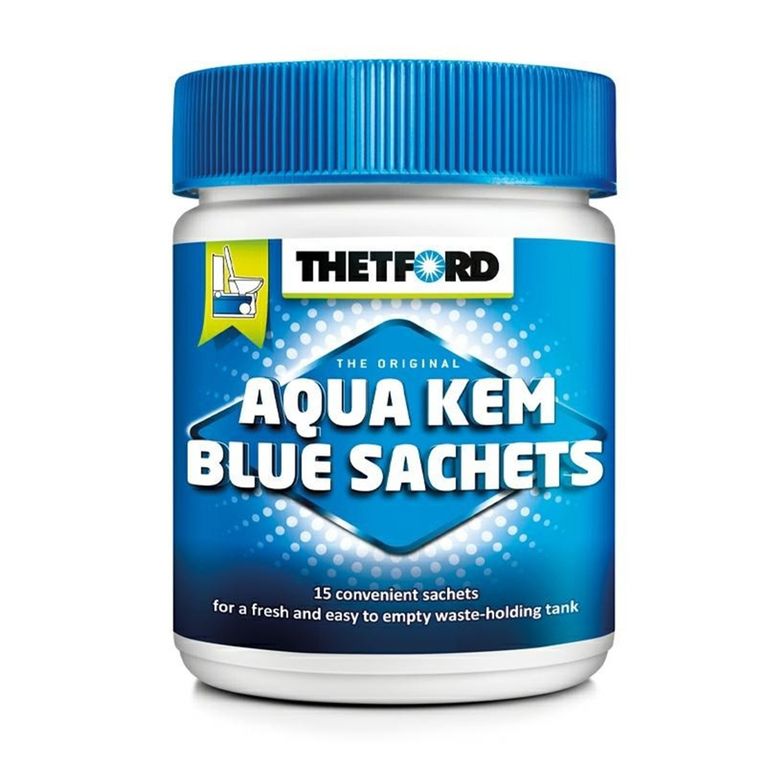 disgregante wc aqua kem blue sachets thetford 15 bustine