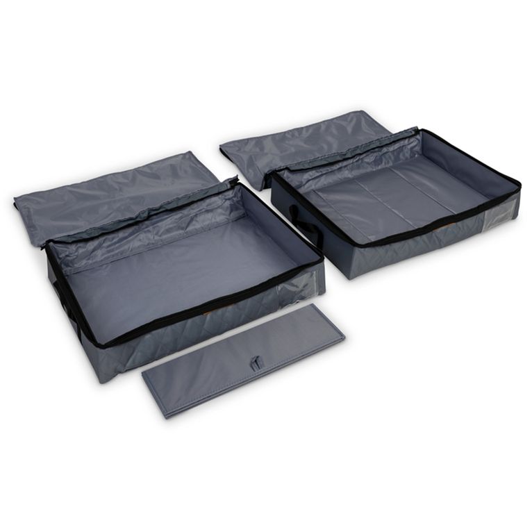 set 2 box pieghevoli holiday travel 60x45x13 cm