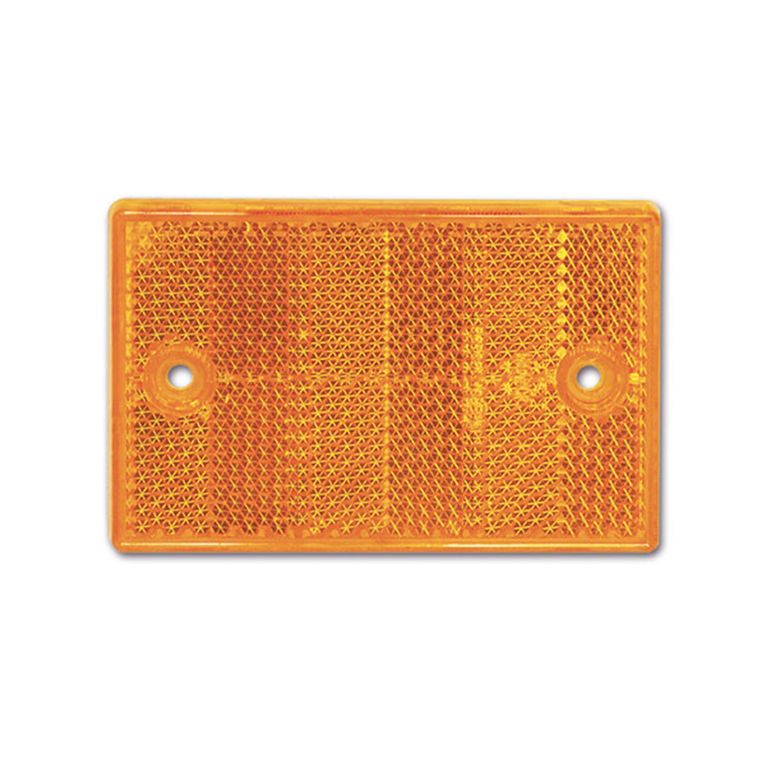 catadiottro con fori • arancione • 115 x 75