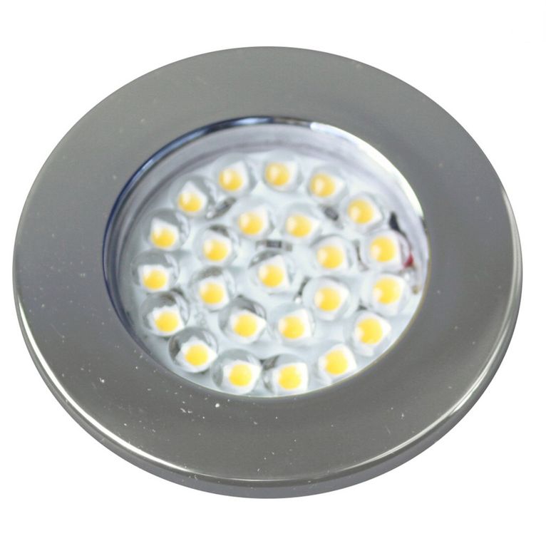 spot incasso 1,6w 24 led con lente sme1.6-24cr