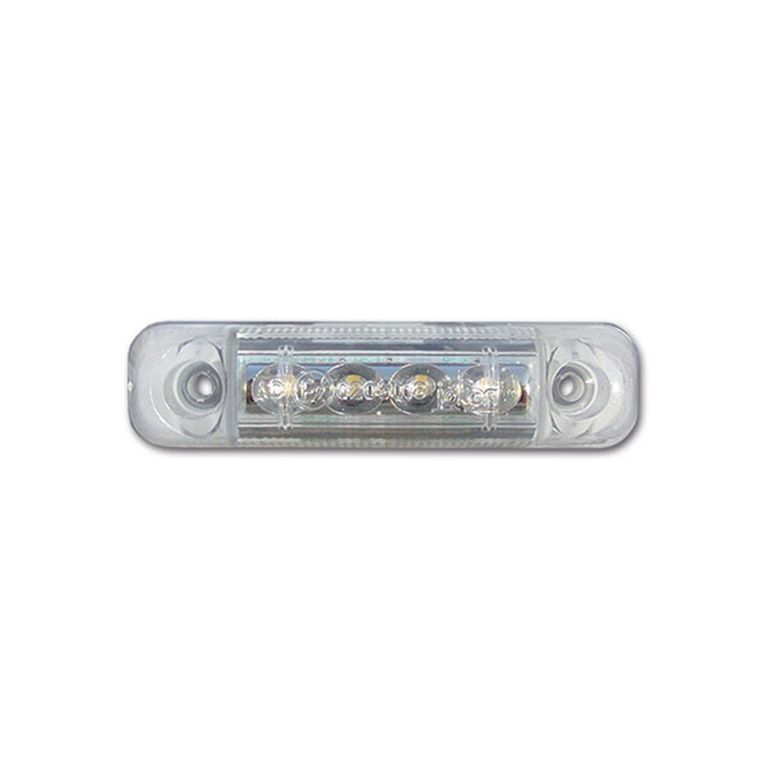 luce ingombro posteriore trasparente a led • s 24-2