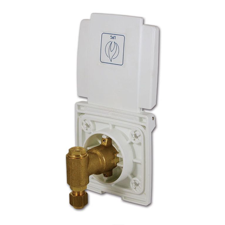 presa esterna gas con attacco sicuro