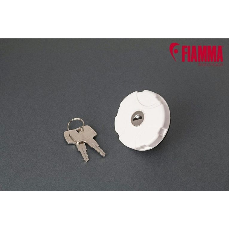 kit tappo bianco baionet.con chiave - fiamma