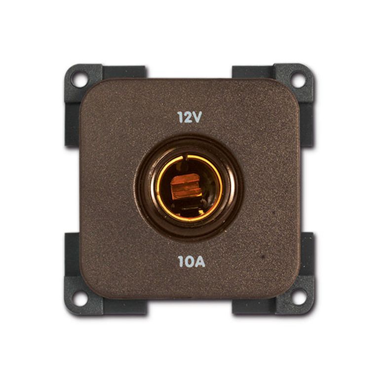 presa din • 12 v • marrone