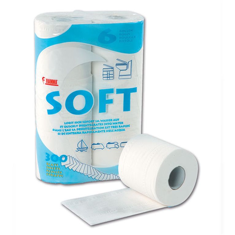 carta igienica soft 6 rolls • 6 rotoli - fiamma