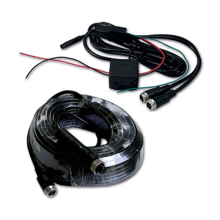 kit retrocamera nera con ir - monitor 7""