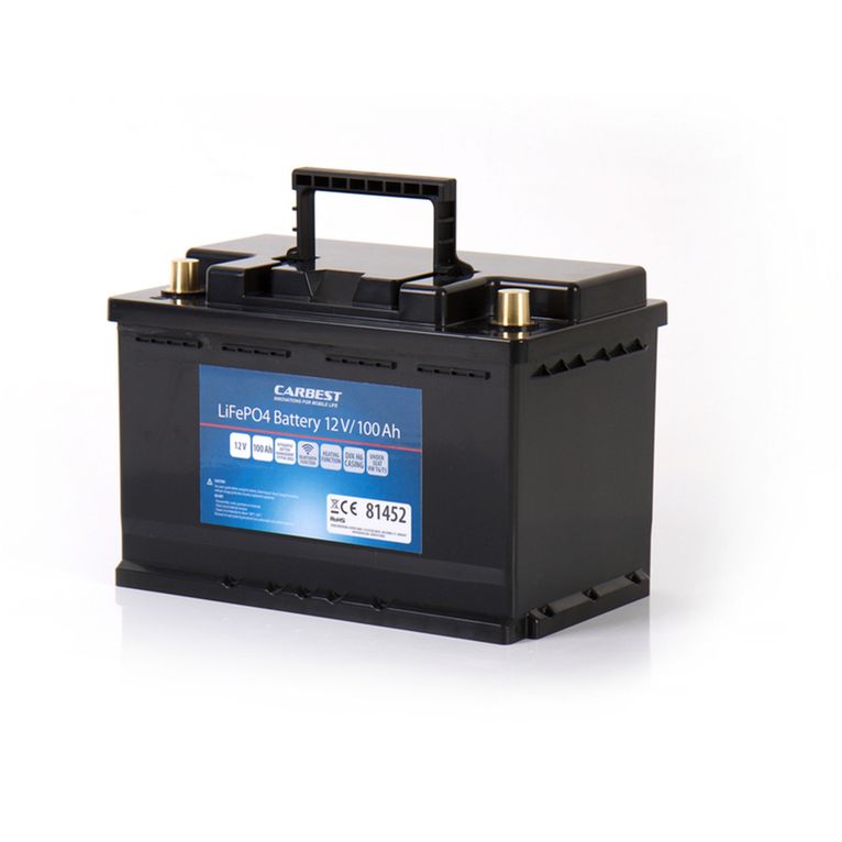 batteria lifepo4 li100bh6 100ah per vw t5/t6 - carbest
