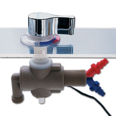 Miscelatore Sottotavolo - Manopola Cromata