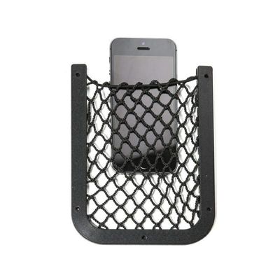 RETE PORTA CELLULARE NERA CON CORNICE IN ABS 127X164 MM.