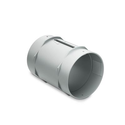 TWINBOOST WWO - USCITA DI VENTILAZIONE A PARETE GRIGIA