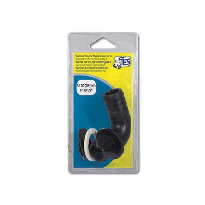 Kit raccordo curvo maschio • F 1/2"" • D Ø 20 mm • blist
