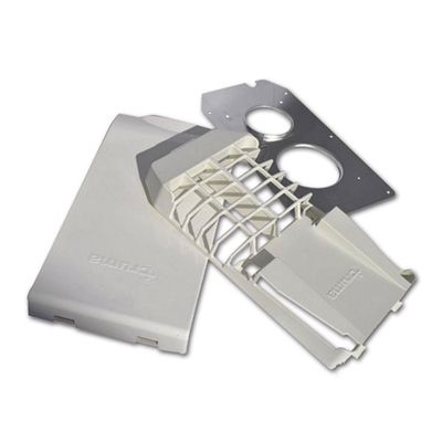 Kit griglia coperchio bianco e staffa