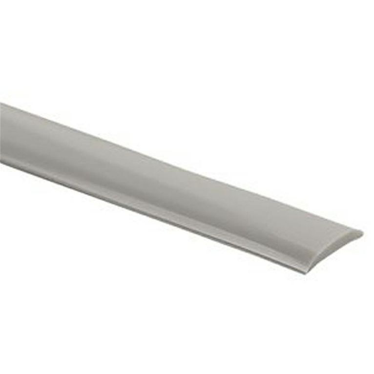 profilo plastico copriviti 12 mm grigio cf.mt: 120