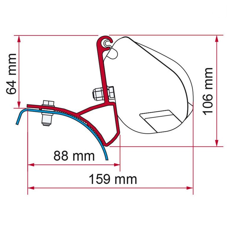 kit renault trafic oper vivaro niss - fiamma
