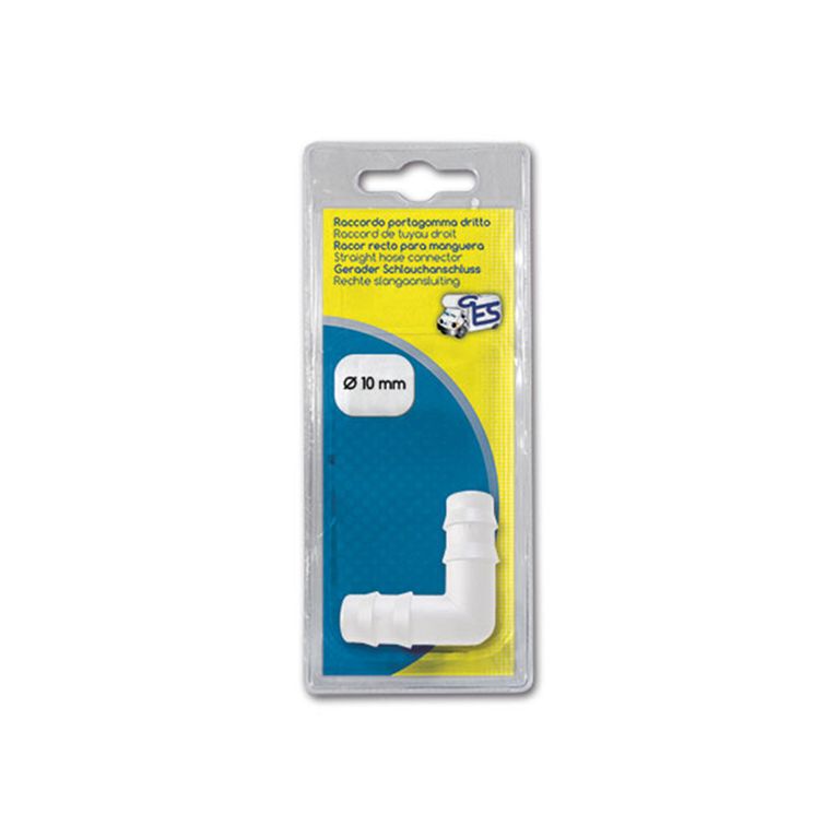 manicotto curvo 90° • ø 10 mm • blister