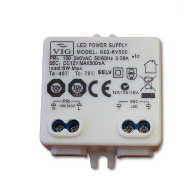 led driver 220vac-12vdc 12w ip20