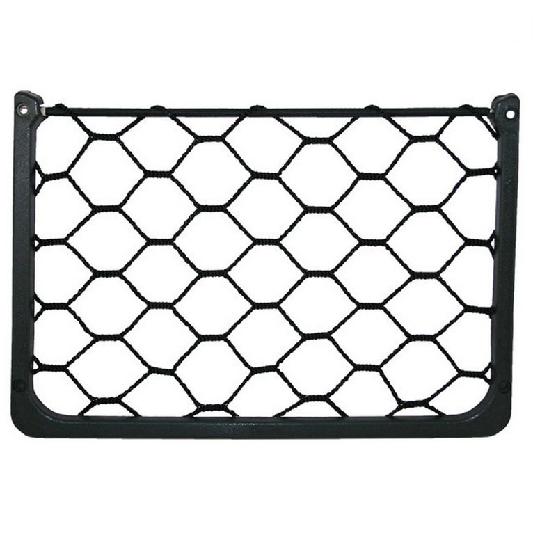rete portaoggetti in alluminio nero - fiamma