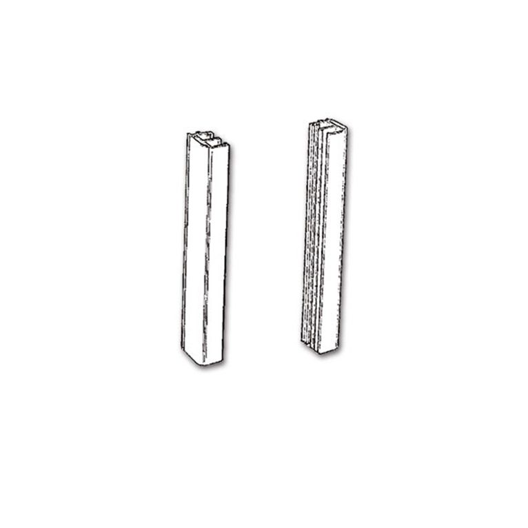 coppia guide laterali • 710 mm • grigio - dometic