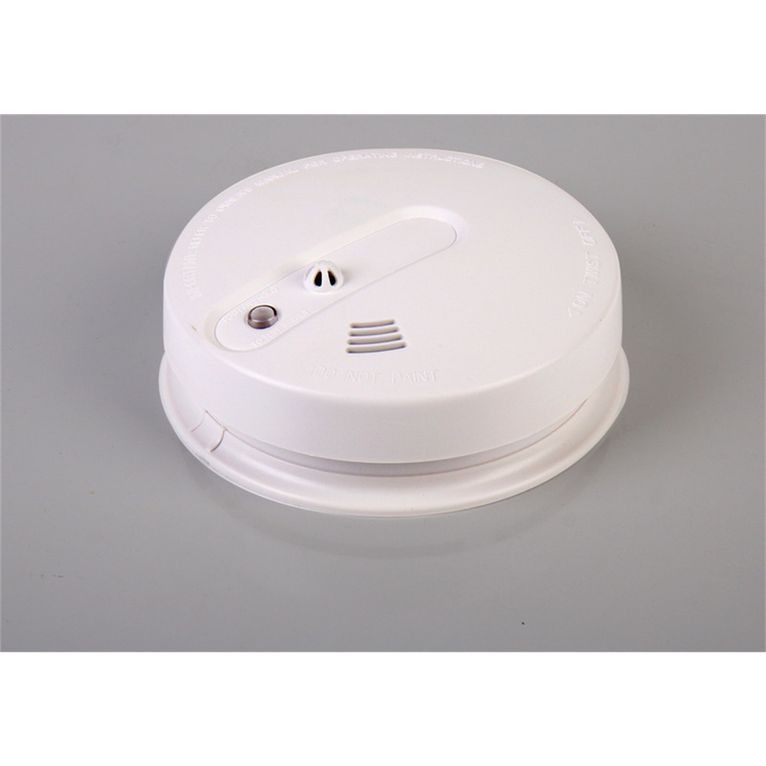 rilevatore di fumo senza batteria ø128x30 mm 20 mq