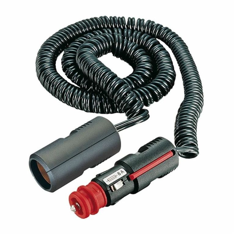 rv417/2f adattatore spina universale/presa auto diam.21m