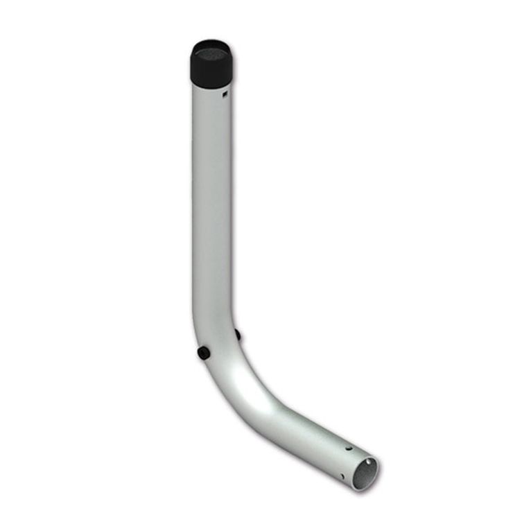 staffa parete inferiore c-b pro m black - fiamma