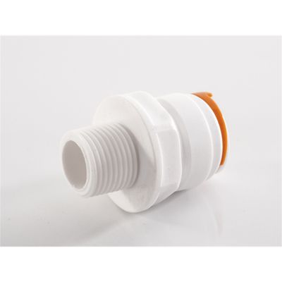 Raccordo dritto tubo 12 mm filetto 3/8"" maschio