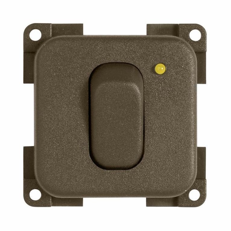 interruttore mc12n 12v+led marrone