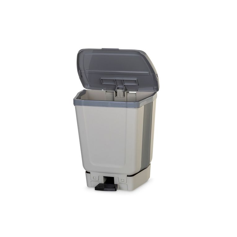 pattumiera pieghevole 10 l grigio/antracite - camp4