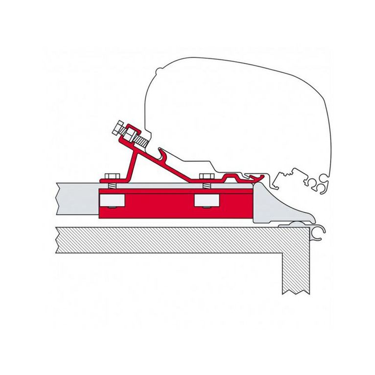 kit fixing bar - fiamma