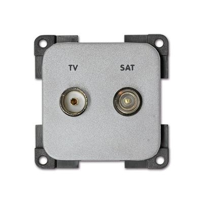 Presa TV / SAT • grigio chiaro