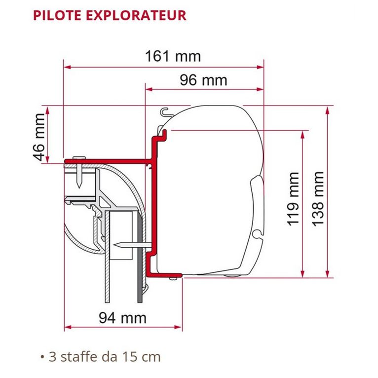 kit pilote explorature - fiamma