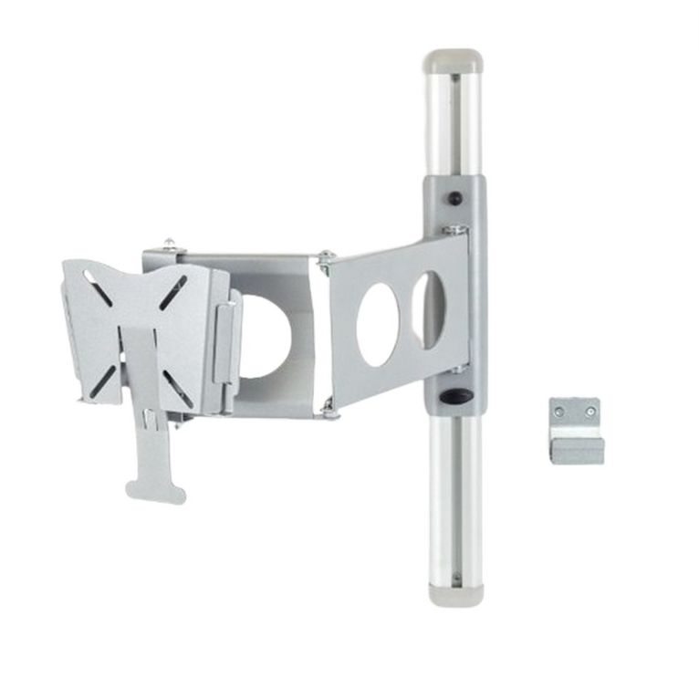 supporto tv su guida verticale con